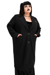 womens plus size oversized trench coat