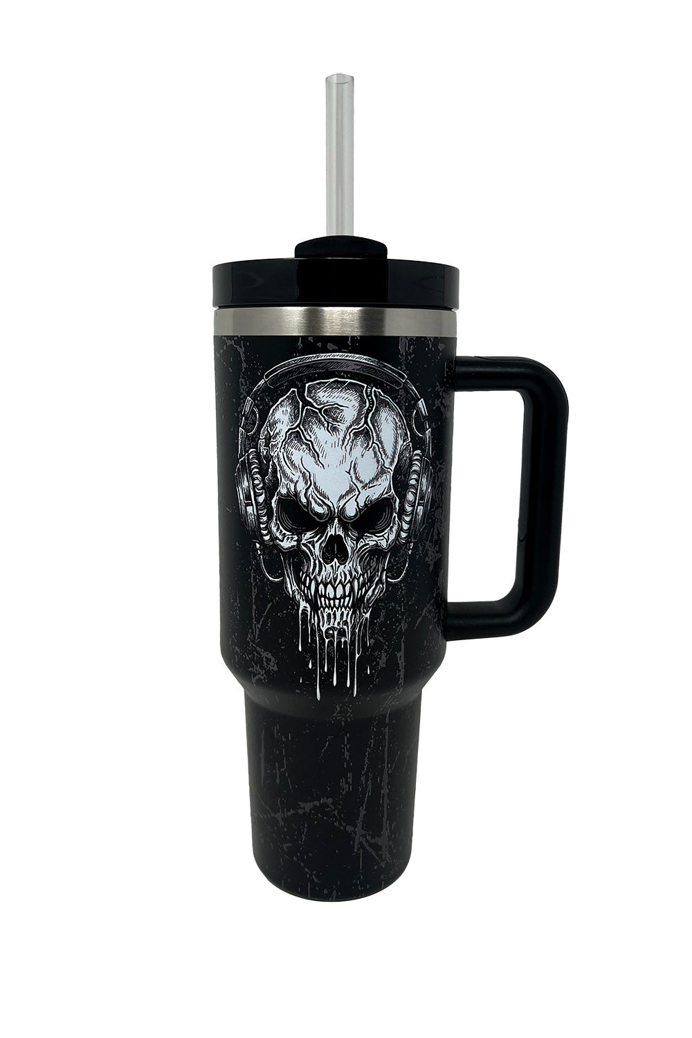 gothic skull tumbler