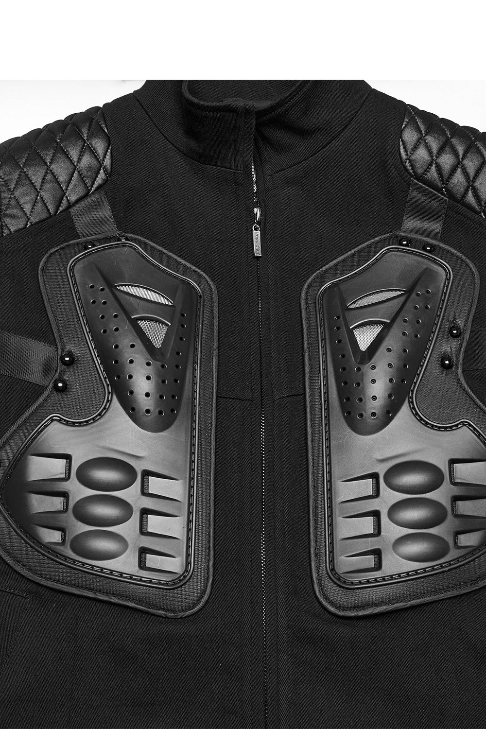 mens moto gothic vest top