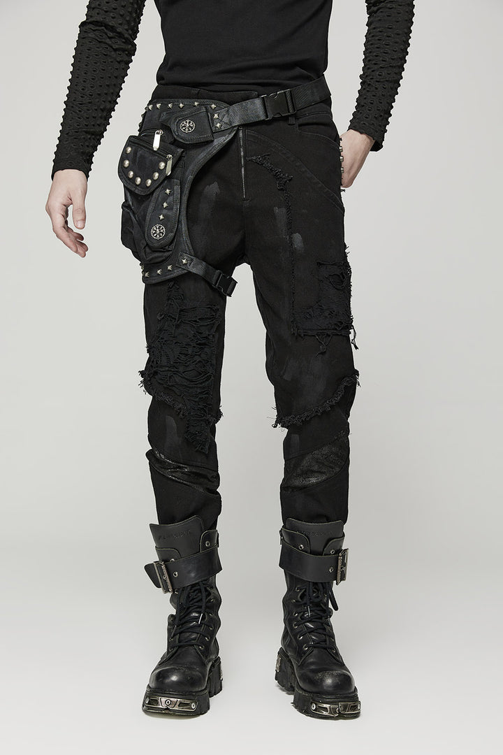 Military Goth Leg Harness Bag [UNISEX]