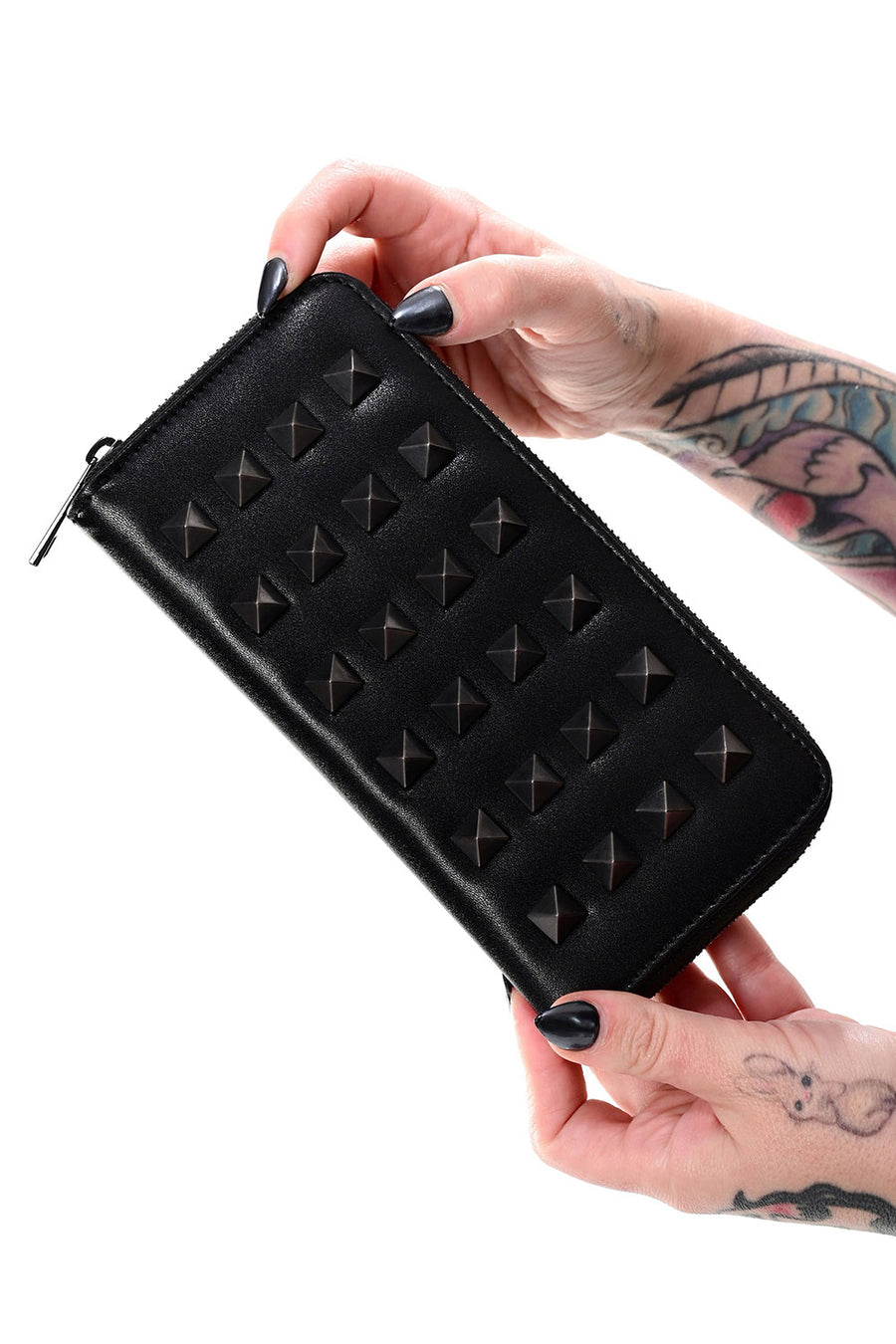 punk studded wallet