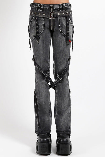 正規店仕入れの Belt Power NYC Tripp Pants VampireFreaks – [BLACK] トップス