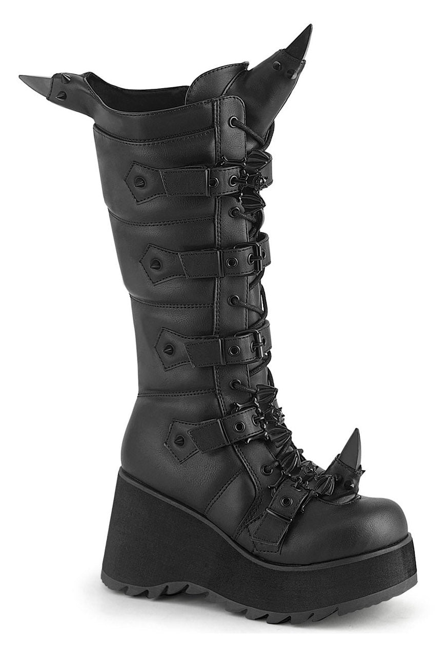 gothic halloween dragon boots 