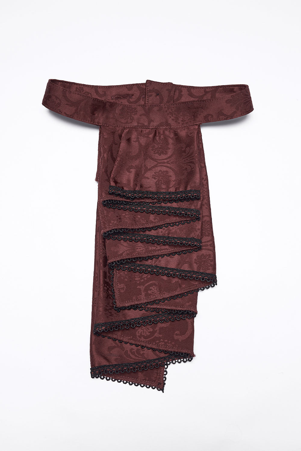 detachable tie for Punk Rave mens gothic victorian red top