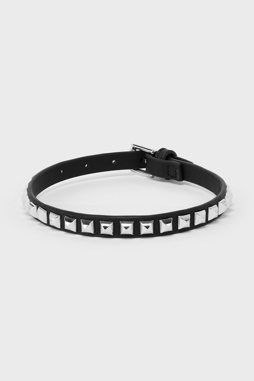 killstar grunge goth vegan leather collar necklace