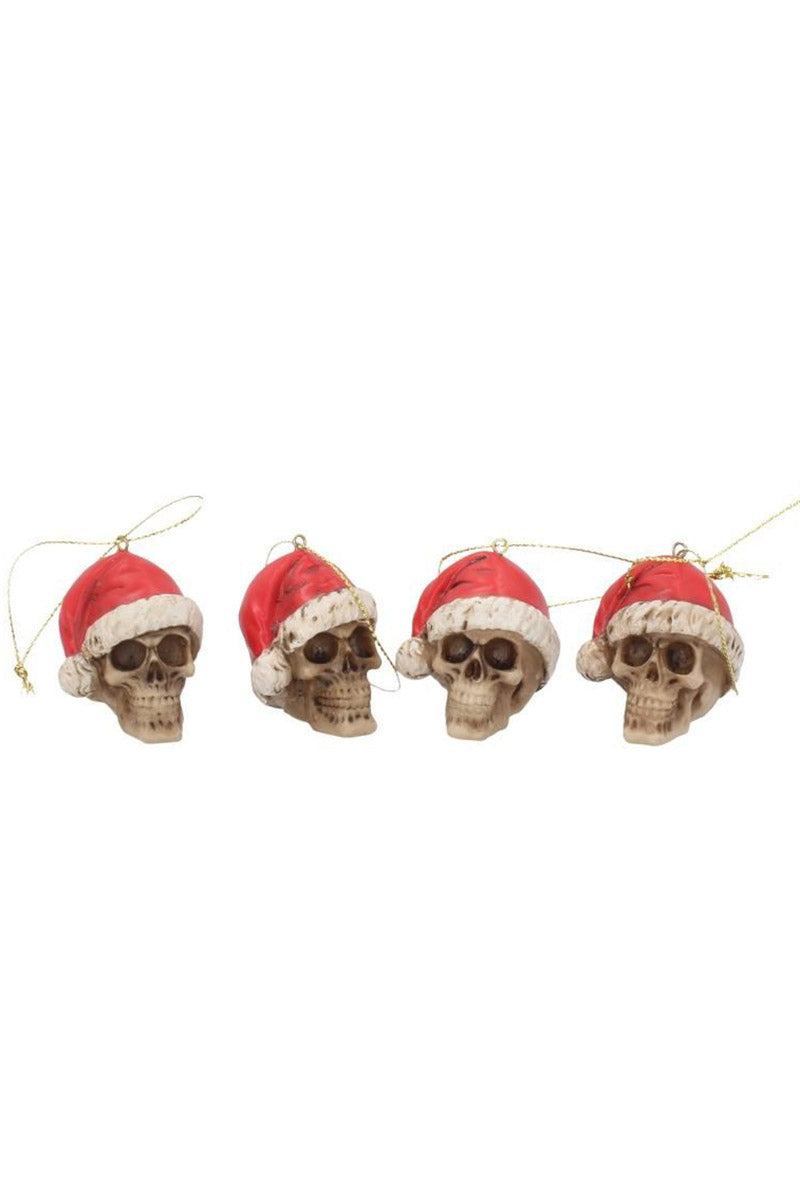 gothic xmas ornament set