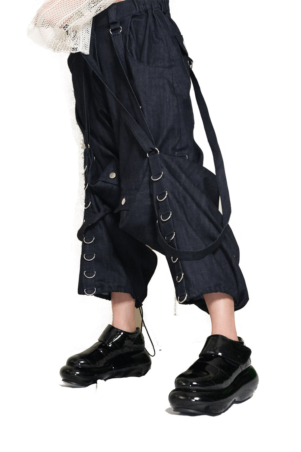 womens adjustable emo pants