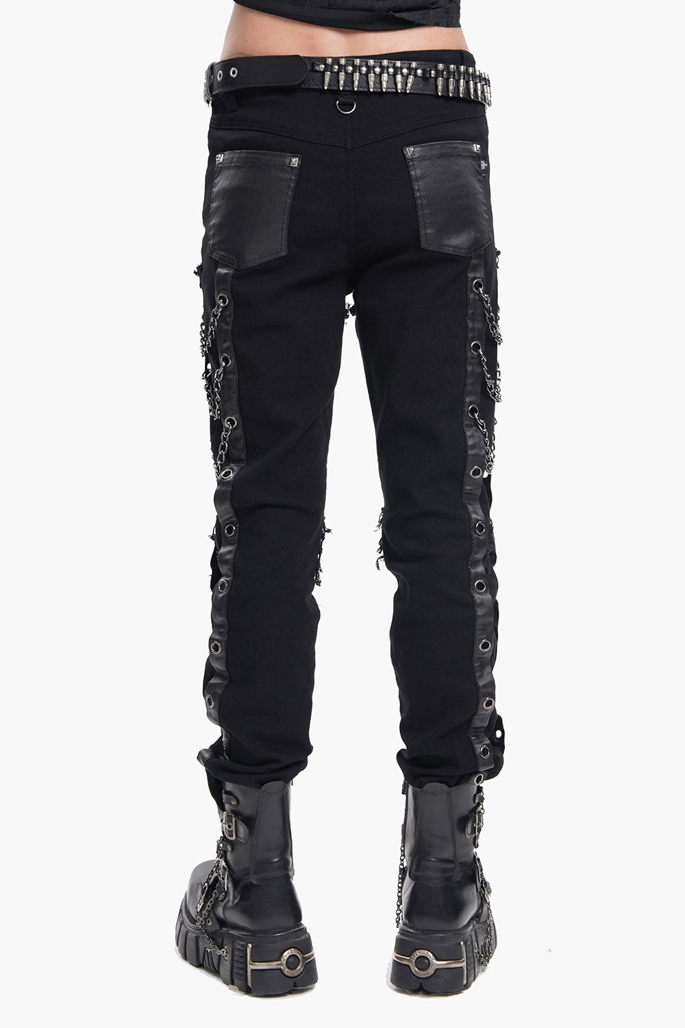 gothic slim fit jeans