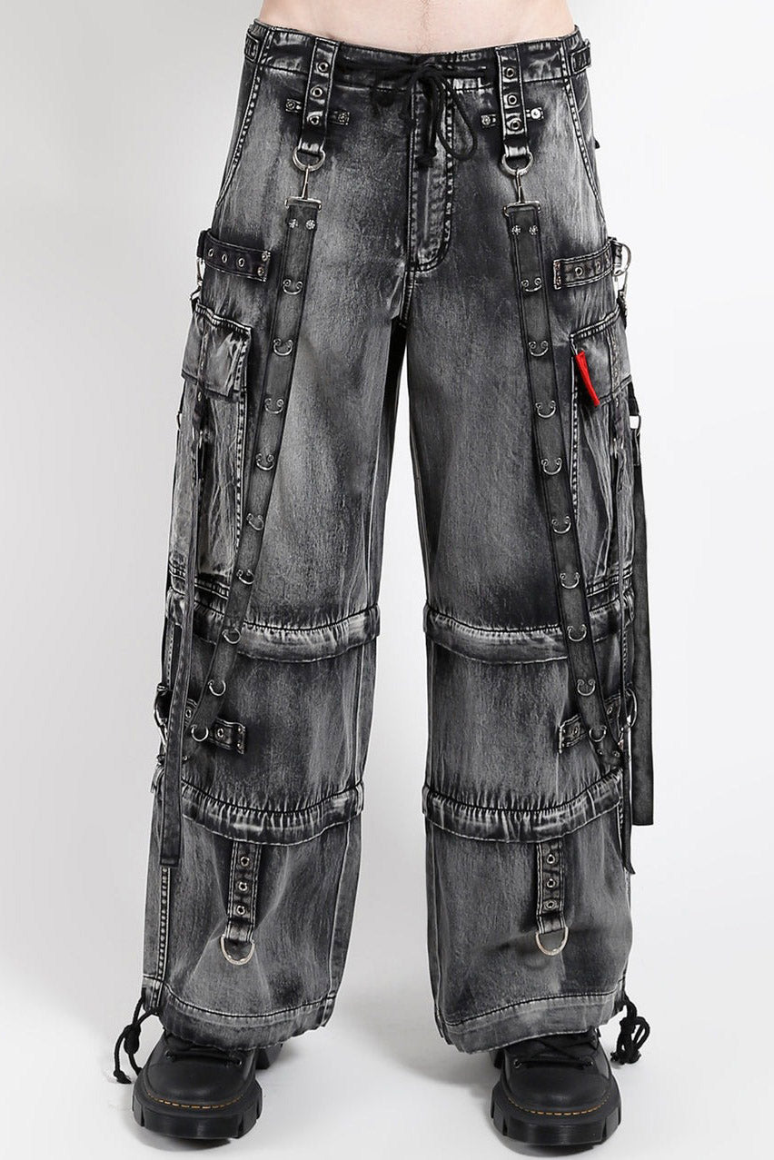 mens baggy denim goth jeans 