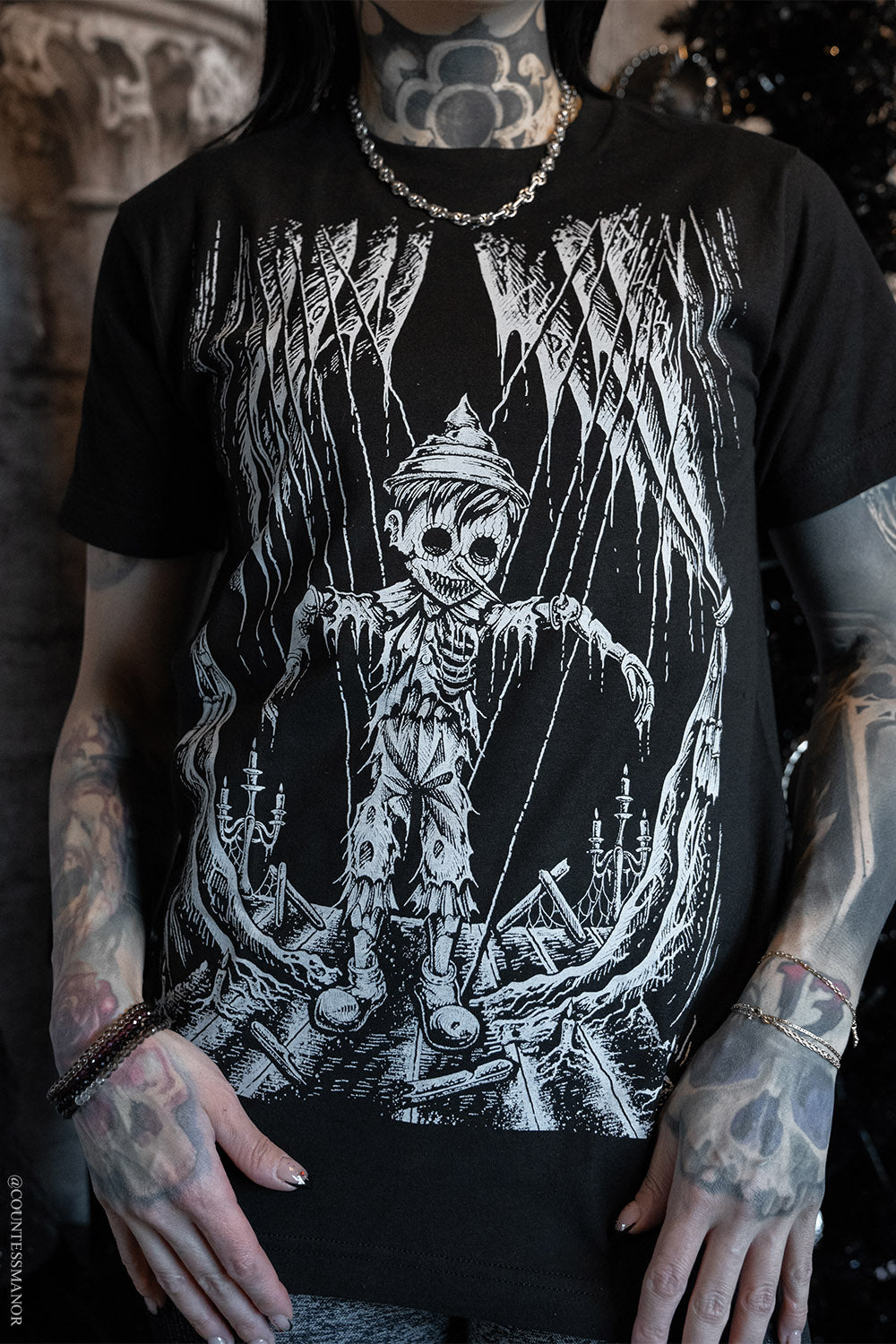 heavy metal dark fairytale tshirt