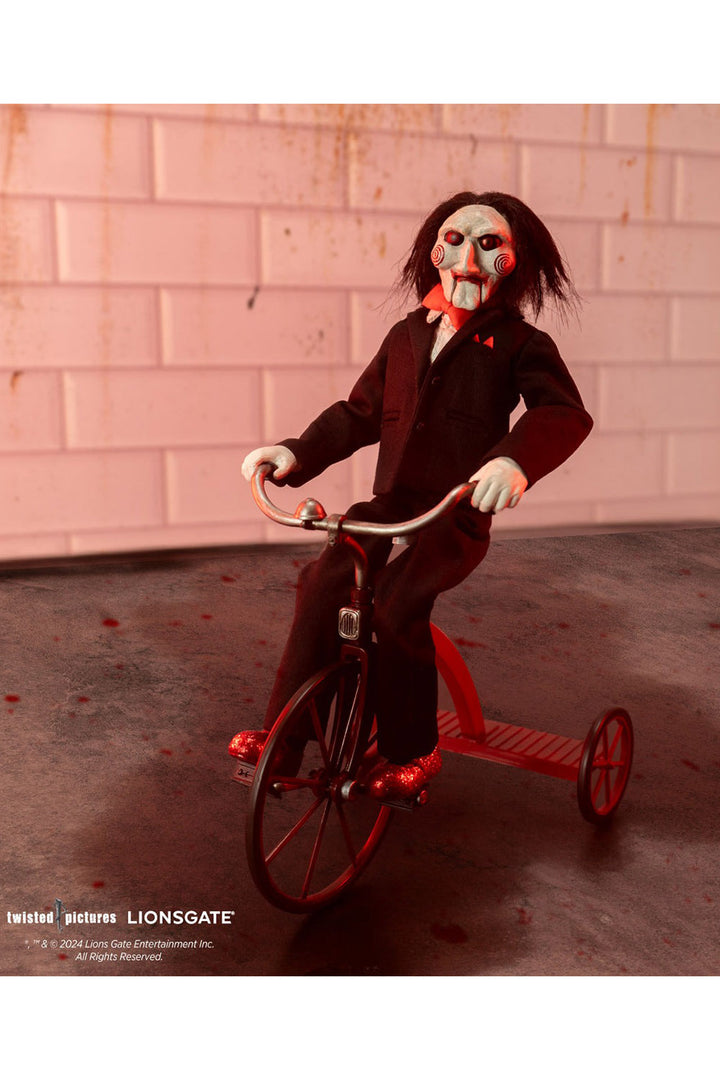 billy the puppet saw figure by trick r treat studios 