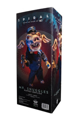 pig mr. snuggles from saw puppet window box