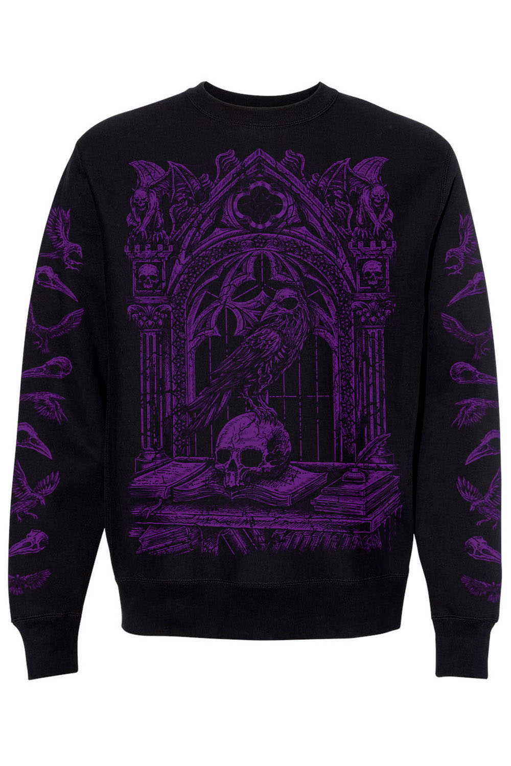 Quoth the Raven Sweatshirt [LILA] 