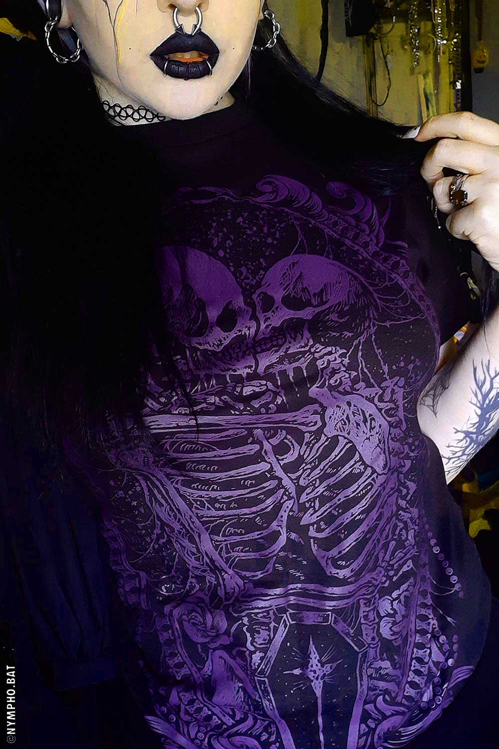Til Death Do Us Part T-shirt [PURPLE]