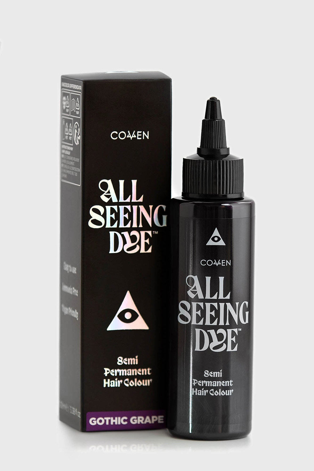 deep purple semi-permanent hair dye by killstar