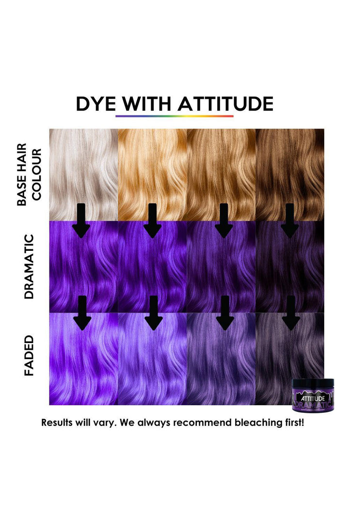 gothic semi permanent hair dye