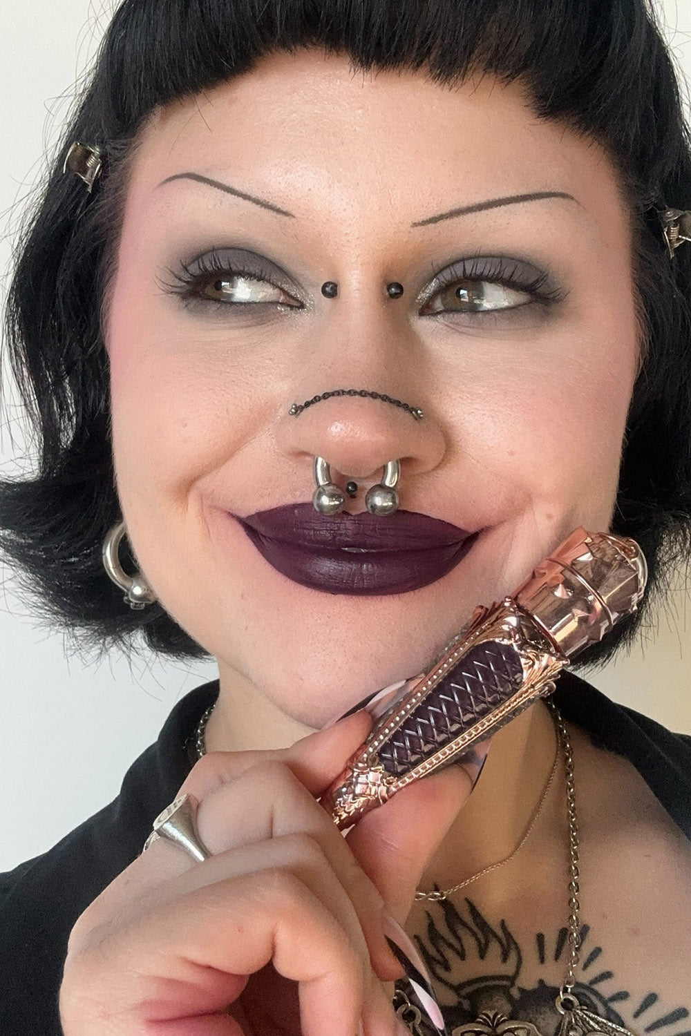 dark gothic lipstick