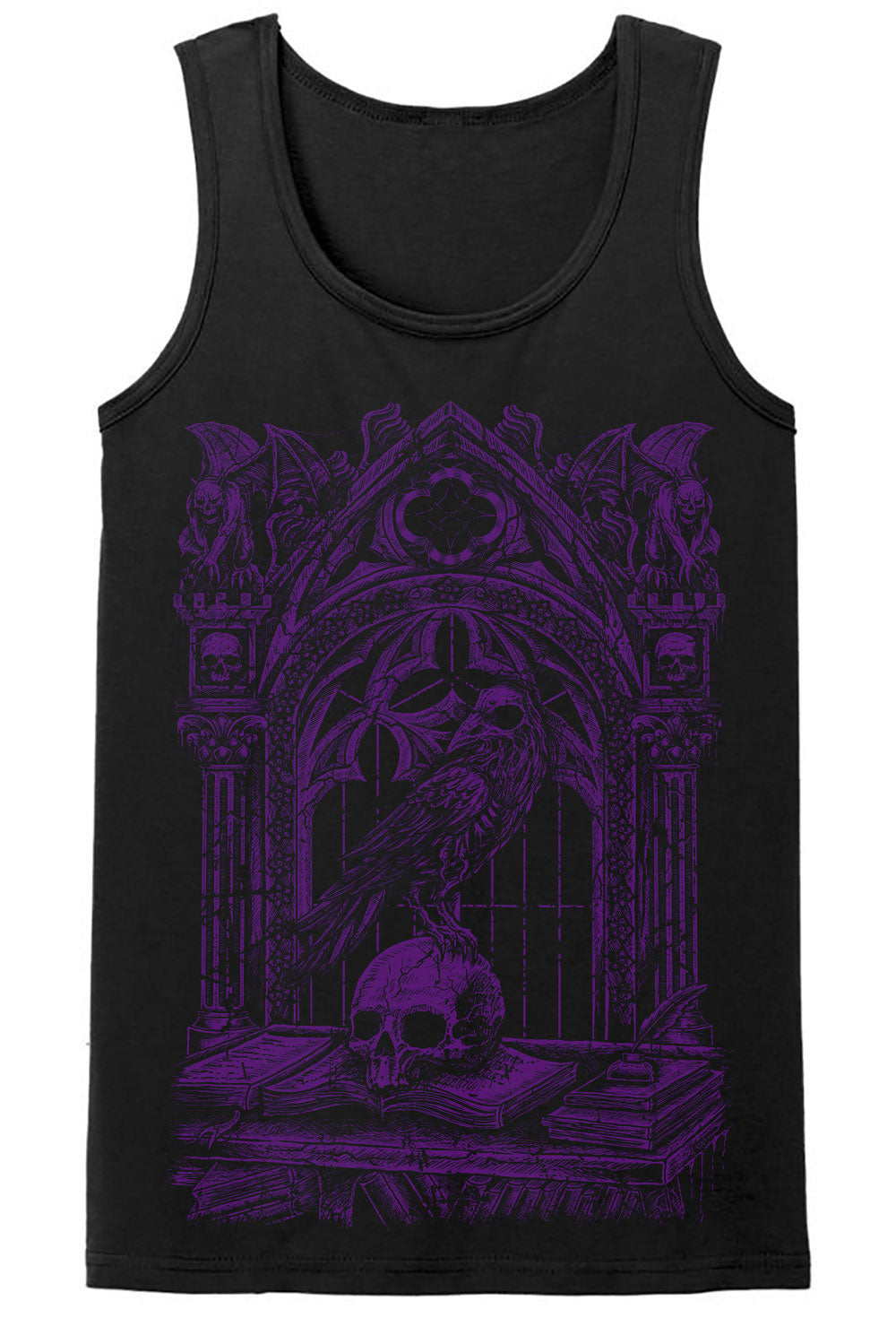 Quoth the Raven Tee [PURPLE] [Multiple Styles Available]