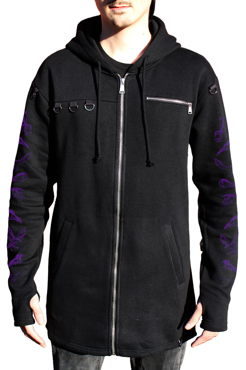 Quoth the Raven [PURPLE] Ultramage Hoodie