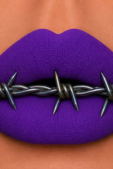 Curst Beauty Hex matte lip potion for goth punk emo makeup lovers seeking bold alternative lipstick and dark vampy lip color