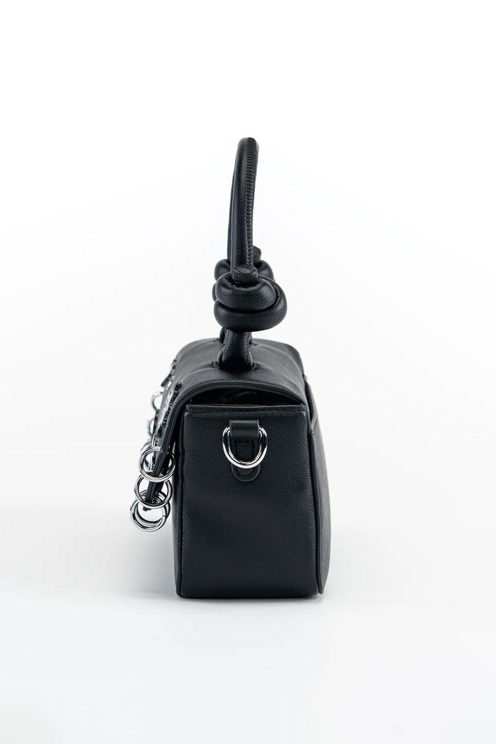 Side view of Roxie Knot Mini Bag from Wicked Misfit