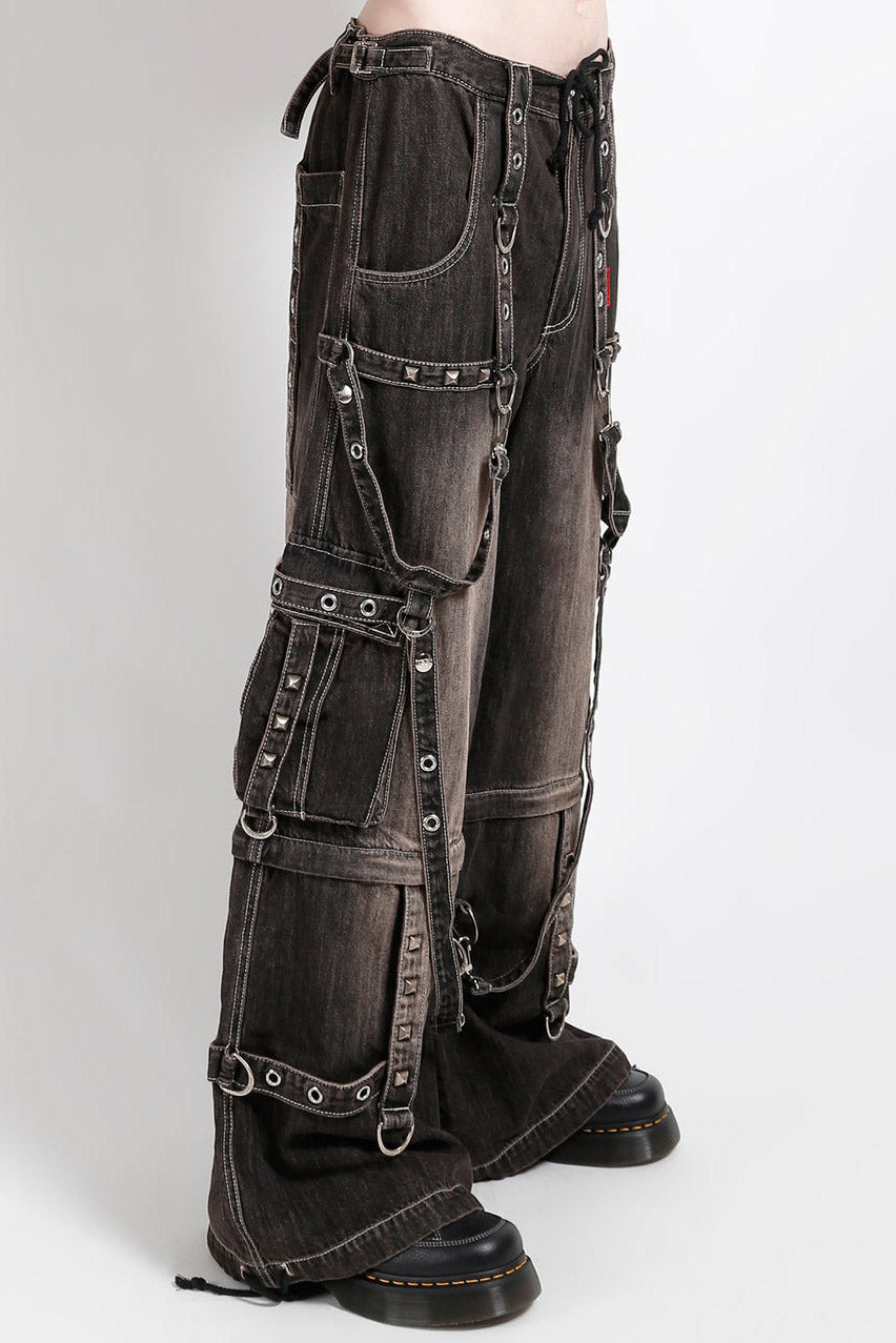 mens distressed punk pants