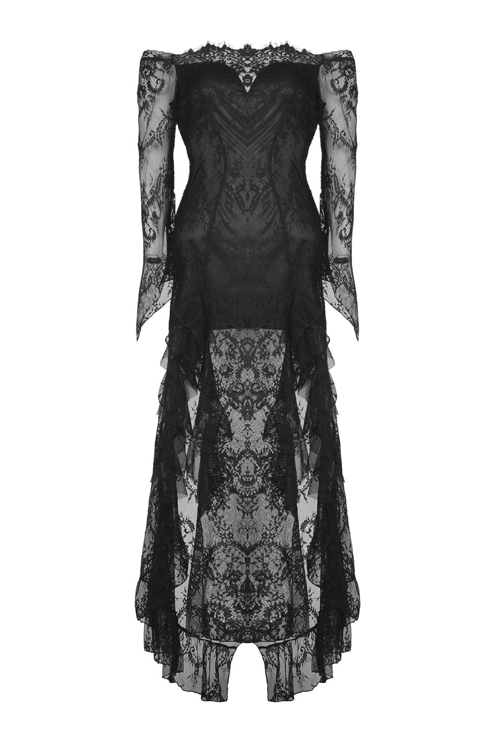 womens gothic long maxi gown
