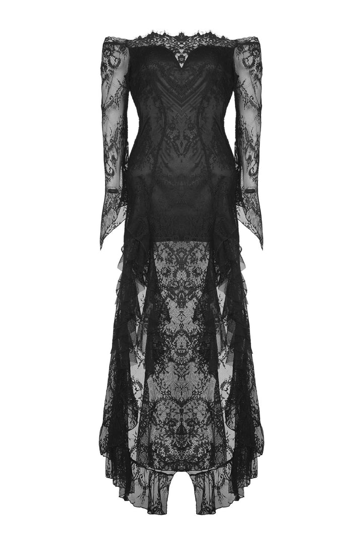 womens gothic long maxi gown