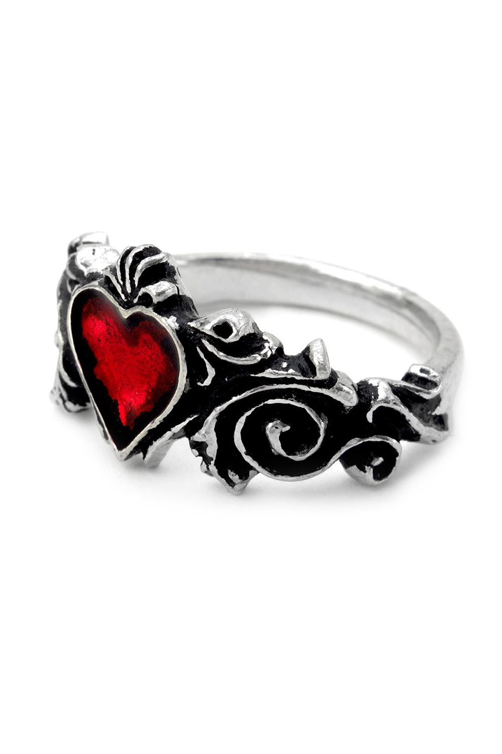 fleur de lis gothic ring by alchemy England 