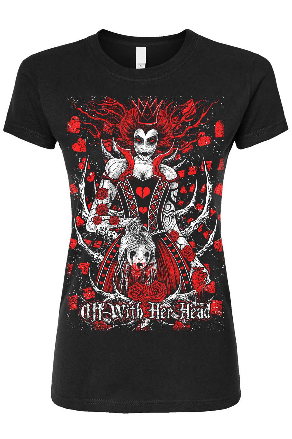 Camiseta de la reina de corazones