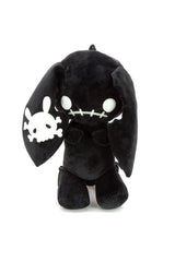 black bunny rabbit plush toy backpack