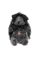 stitched punk rabbit plush toy