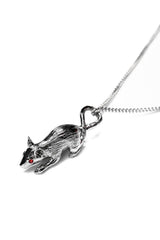 weird rat necklace