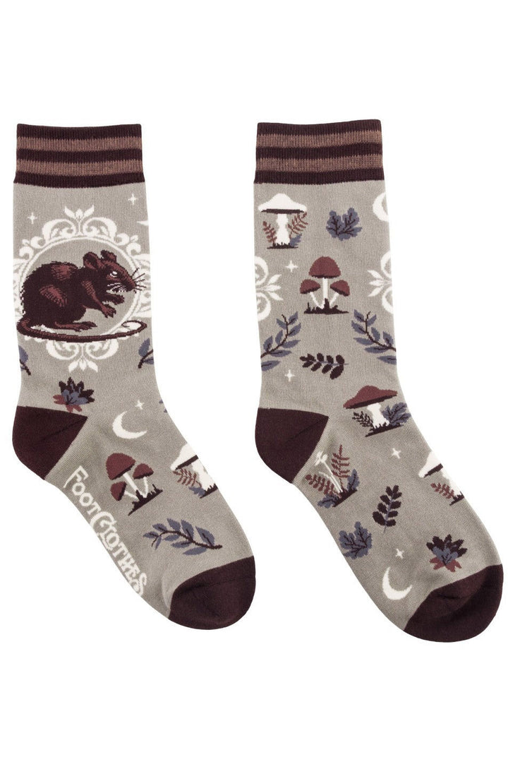 creepy cute rat socks 