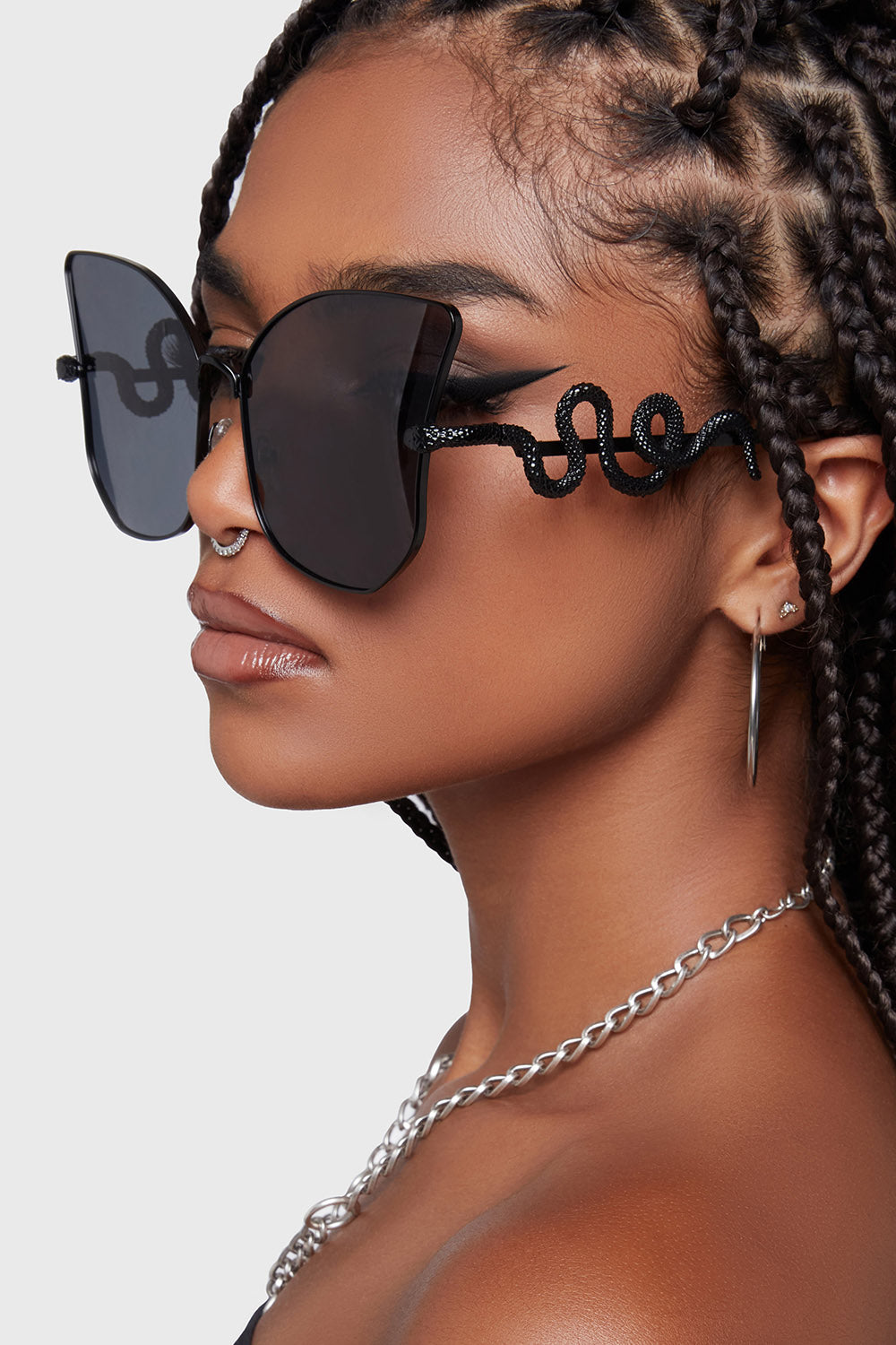 large butterfly sunglasses
