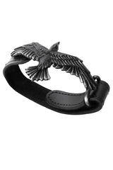 nordic norse odin raven bracelet cuff 