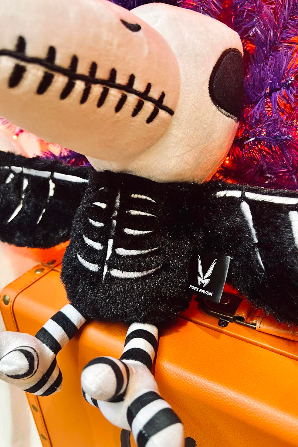 skeleton stuffed animal