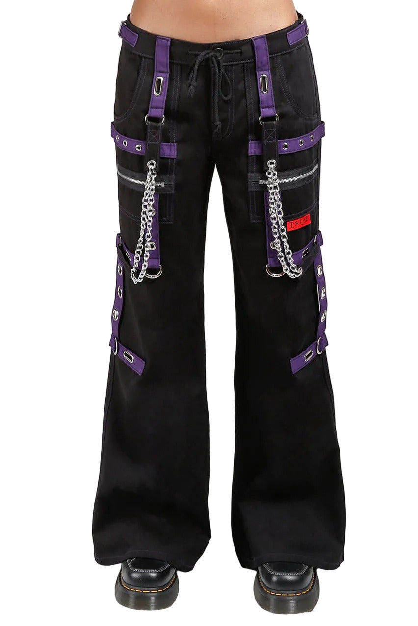 womens baggy flared emo pants by tripp NYC