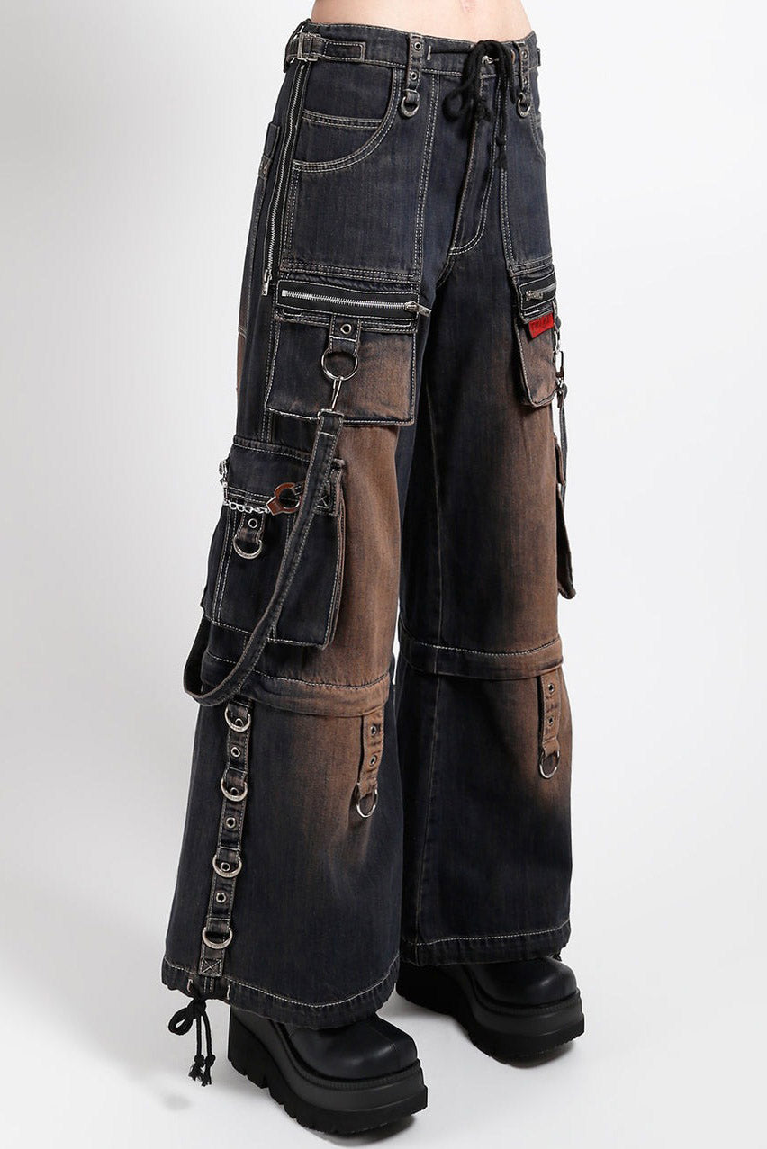 rokh(ロック)  denim pants 34 レディース】DENIM PANTS WITH LACE | rokh(ロク) / パンツ