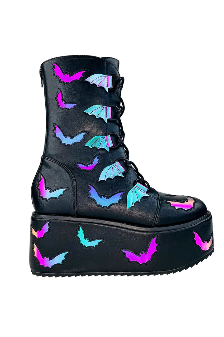 womens rainbow bat shoes