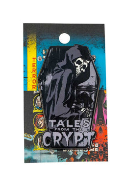 Tales From The Crypt Reaper Coffin Enamel Pin
