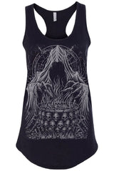 womens gothic cotton tank top