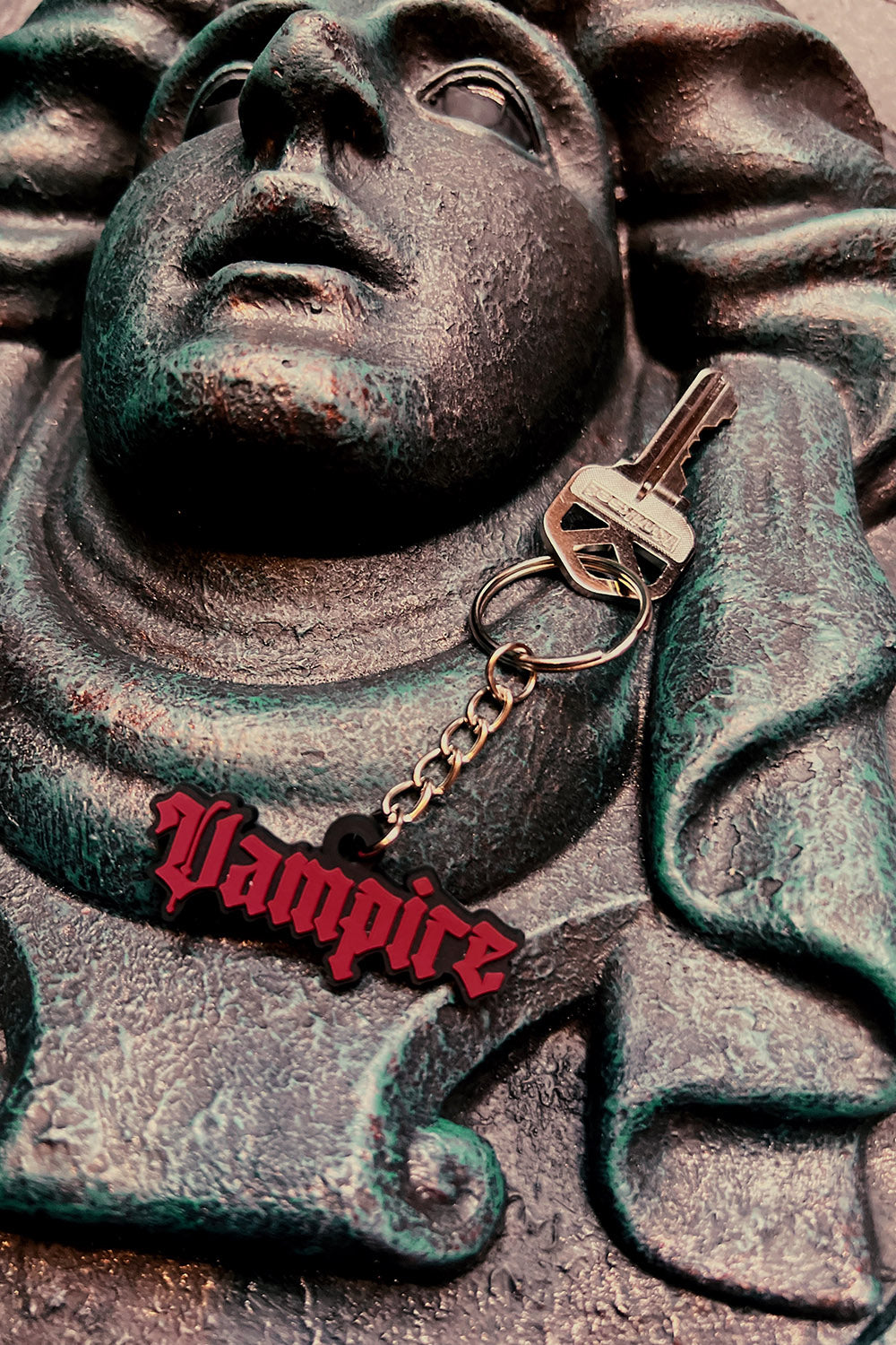 vampire key ring charm