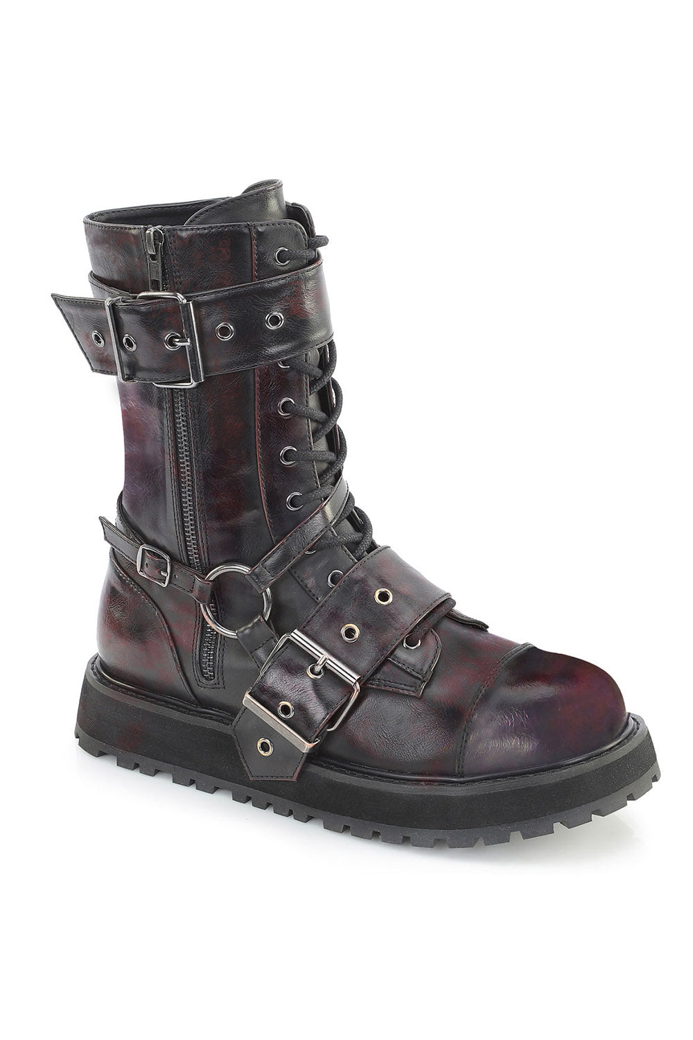 Bloodstained Combat Boots [Valor-220/B-BYROVL]