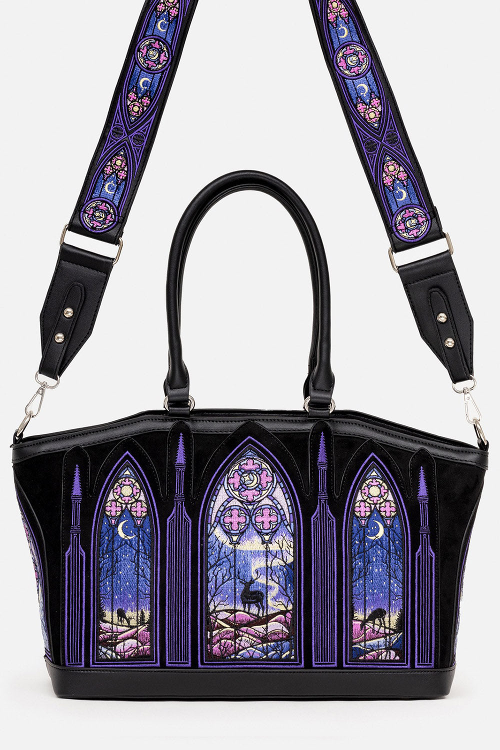 embroidered gothic renaissance purse