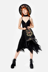 dark cottagecore witchy backpack 