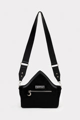 embroidered vegan suede fantasycore purse