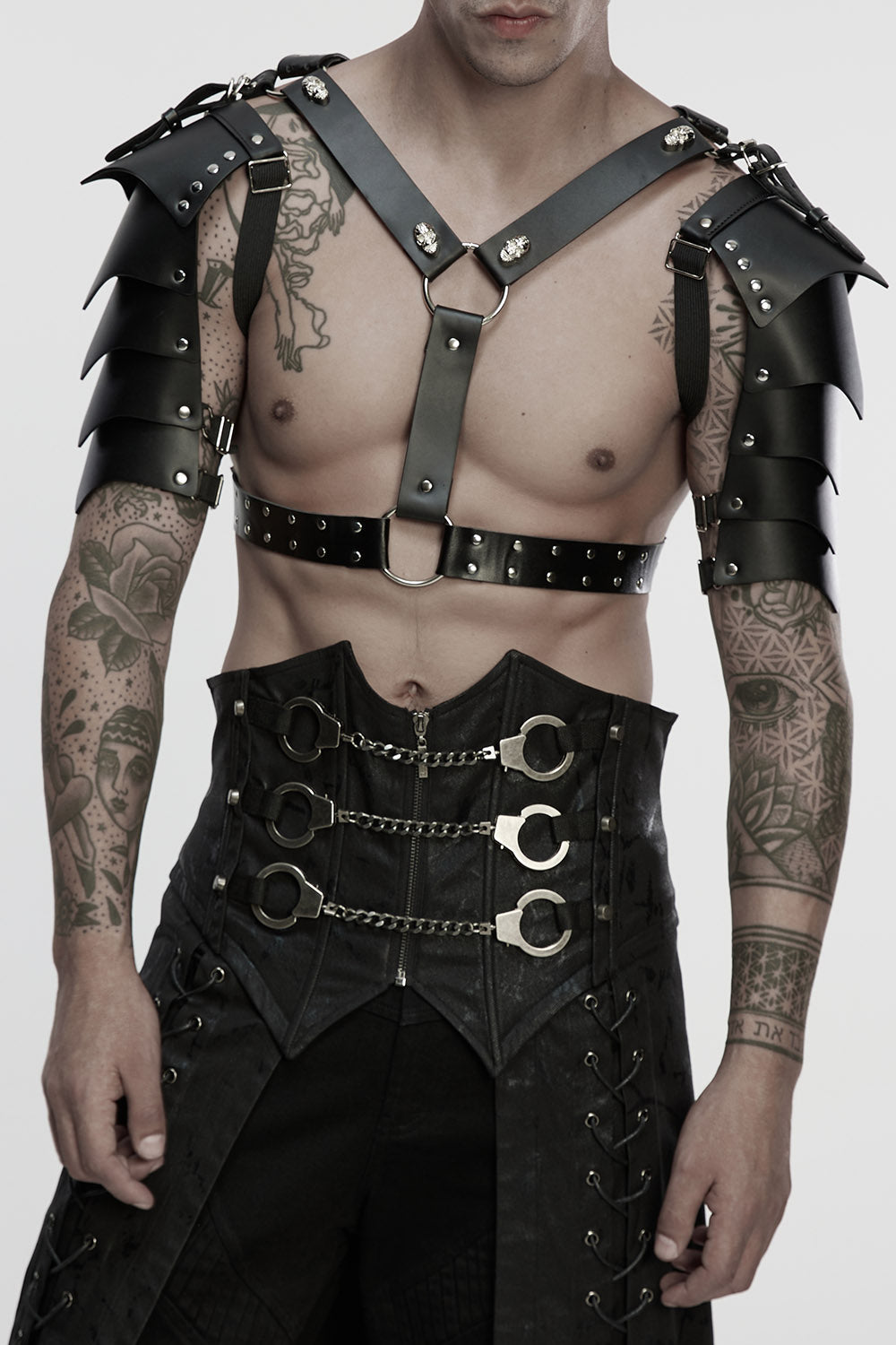 mens ren faire harness