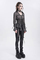 withcy clothing with asymmetic hem by devil fashion