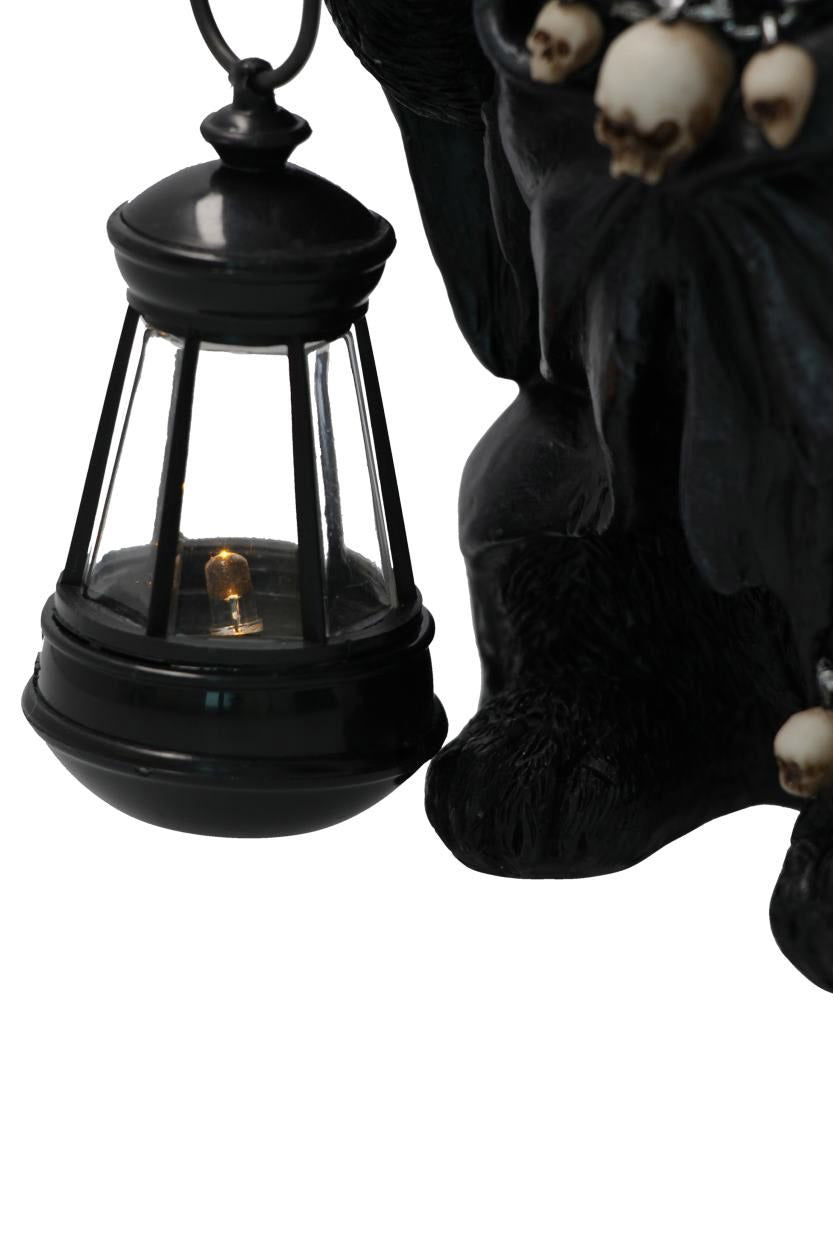 gothic black cat statue by nemesis now 